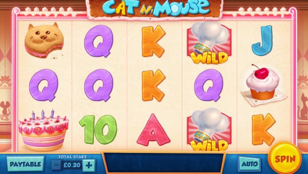 Cat & Mouse Slot Game Reels