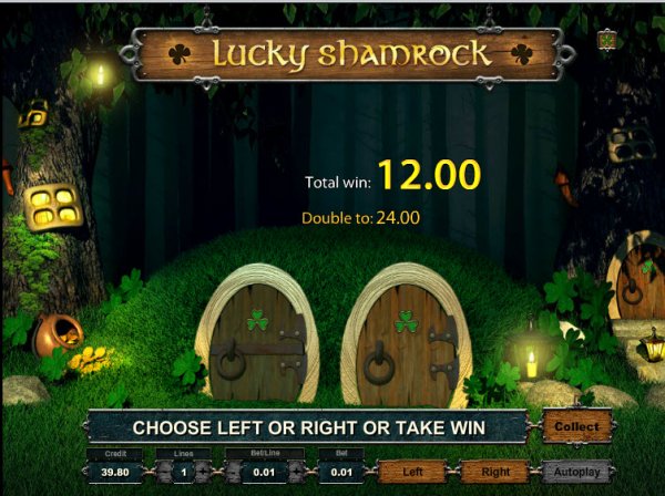 Lucky Shamrock Slot Gamble Game