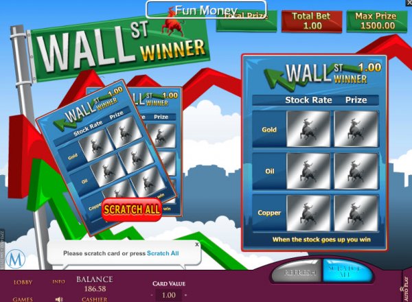 Wall Street Winner Scratch