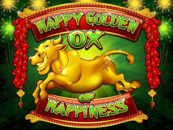 Intro screen to the Golden Ox slots