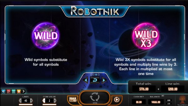 Robotnik Slot Features