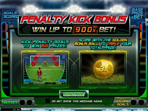 Football Frenzy Slot Penalty Kick Bonus
