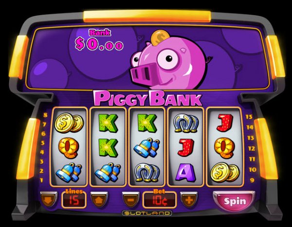 Piggy Bank Slot Game Reels