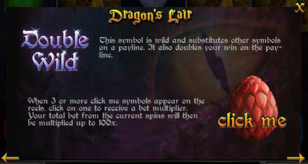 Dragon's Lair Penny Slot Bonus Features