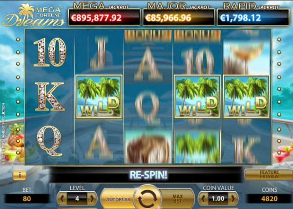 Mega Fortune Dreams Slot 