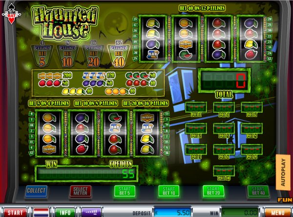 Haunted House Slot Game Reels
