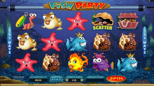Lucky Fish Slot Game Reels