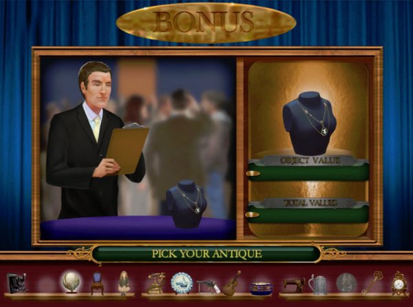 Antique Riches Slot Bonus Game