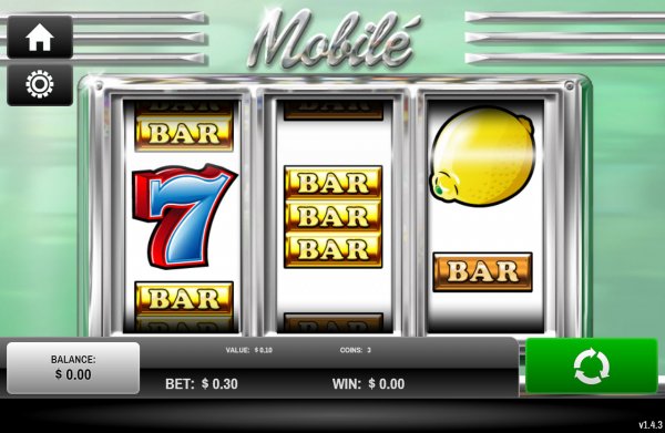 Mobile 3 Reel Slot Game Reels