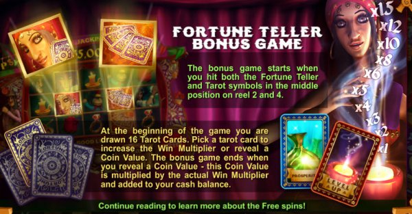 Gypsy Charm Slot Bonus Game