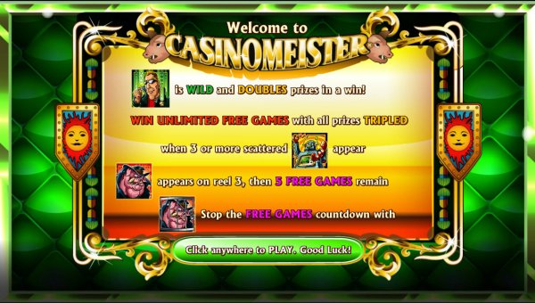 Casinomeister Slot Features