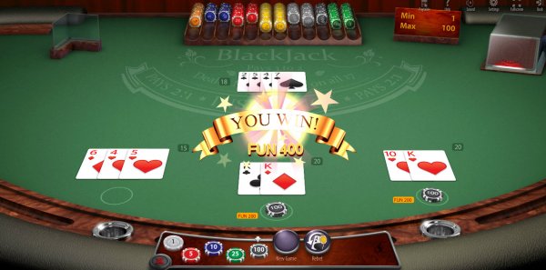 Multi-Hand Single Player Blackjack Game
