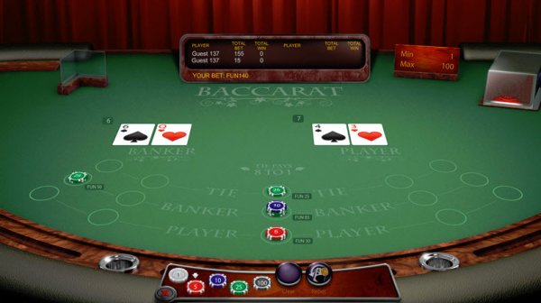 Multi-Player Baccarat by SoftSwiss