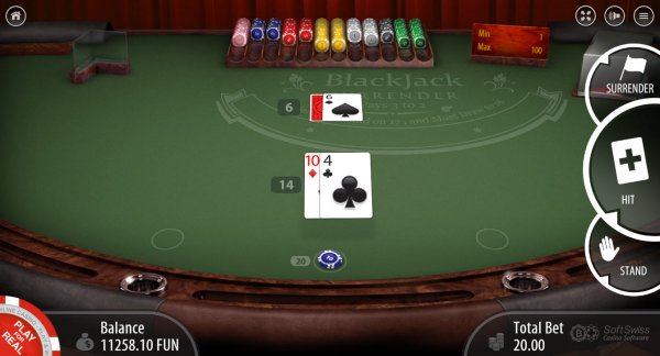 Blackjack Surrender Mobile Game