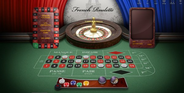 French Roulette Game Screen