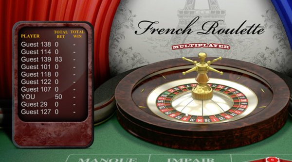 French Roulette Multiplayer Game Screen I