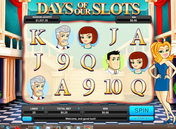 Days Of Our Slots Game Reels