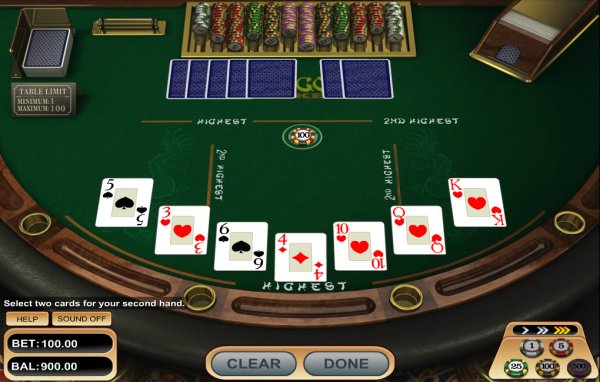 Pai Gow Poker Game Play