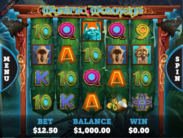 Mystic Monkeys Slot  Mobile Game Reels