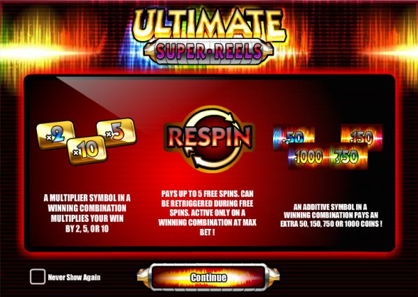 Ultimate Super Reels Slot Game