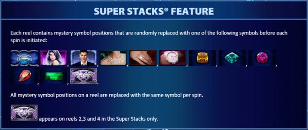 Shadow Diamonds Slot Feature