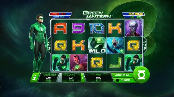 Sample the New Green Lantern Slot from Playtech