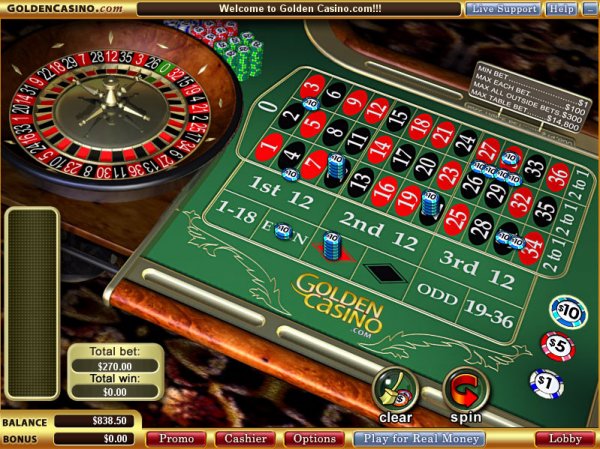 best online european roulette