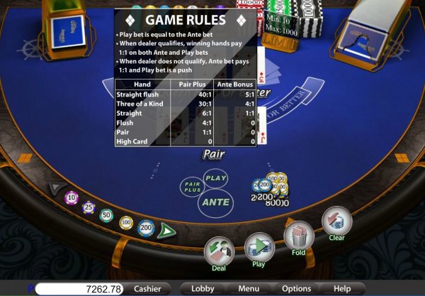3 Card Poker Elite Edition