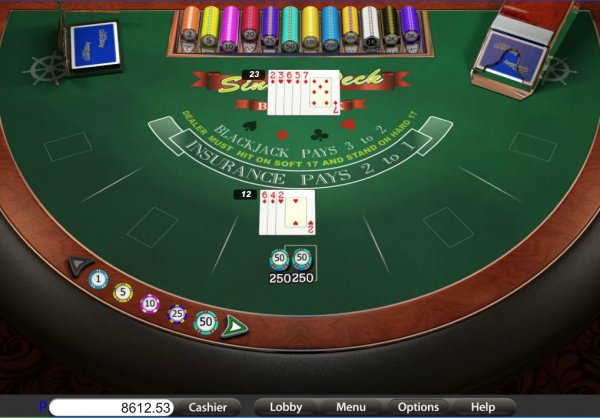 online single deck blackjack card counting