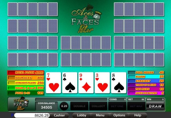 Aces and Faces 10 Play