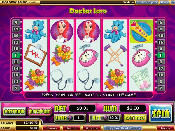 I know it's kind of sick! - Doctor Love slots!