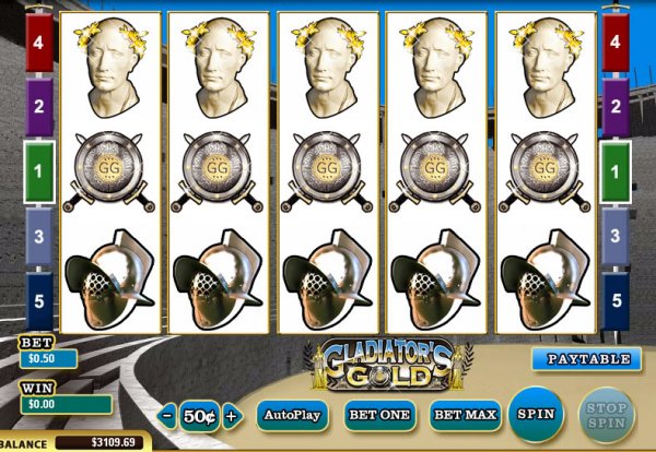 Gladiator's Gold slots