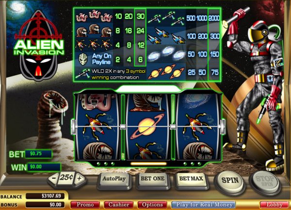 Alien Slot Machine