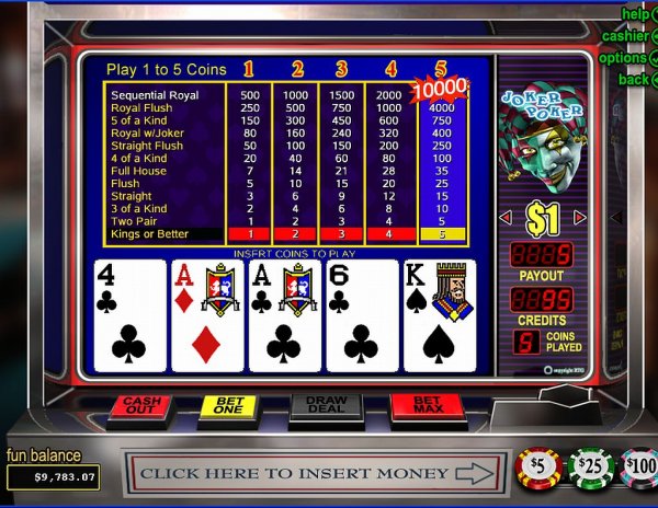 free joker poker app