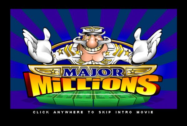 Screenshot of Major Millions Classic Progressive Slots from Microgaming
