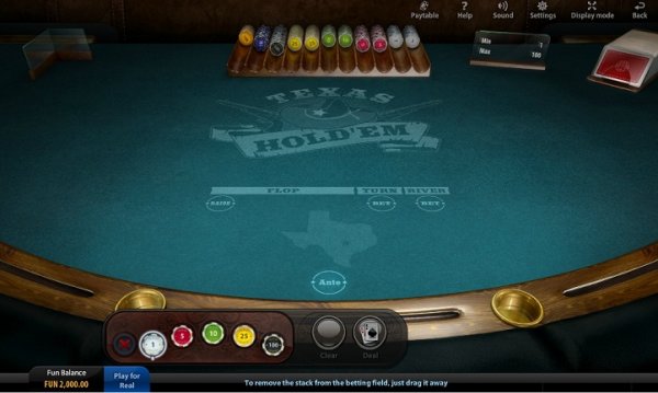 Viaden Texas Holdem Table