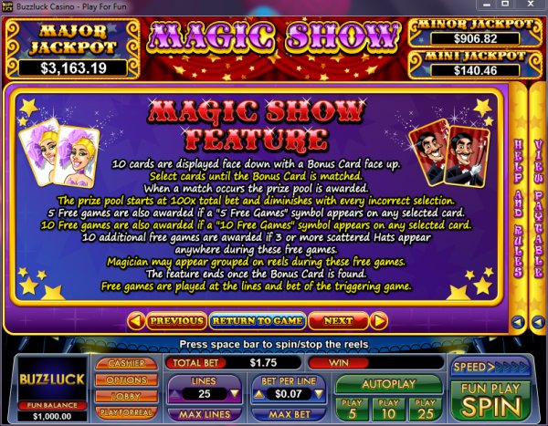 Magic Show Feature 