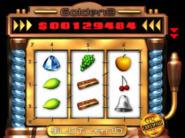 Golden 8 Slots only at Slotland