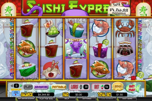 Sushi Express Slot Game