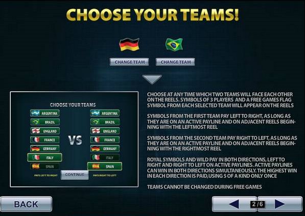 Choose Your Team Feature 