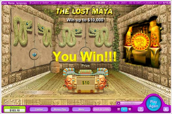 Lost Maya Win