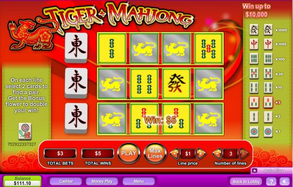 Mahjong Tiger