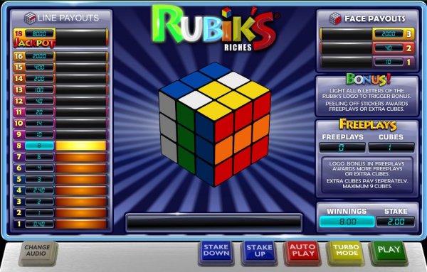Rubik's Riches Game
