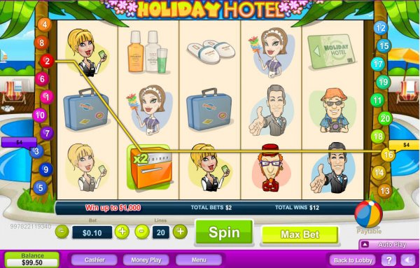 Holiday Hotel Slot Game