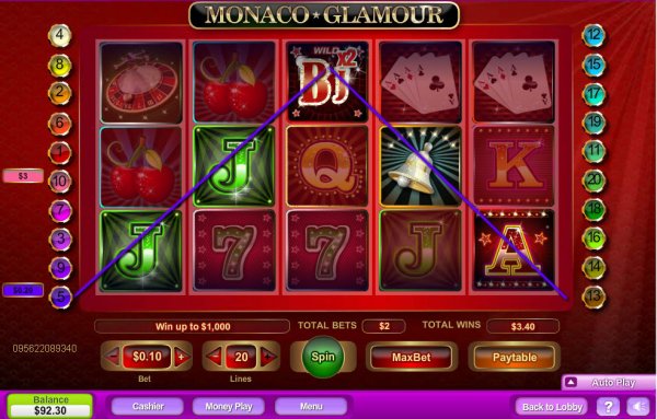 Monaco Glamour Slot