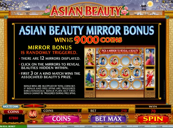 Asian Beauty Bonus