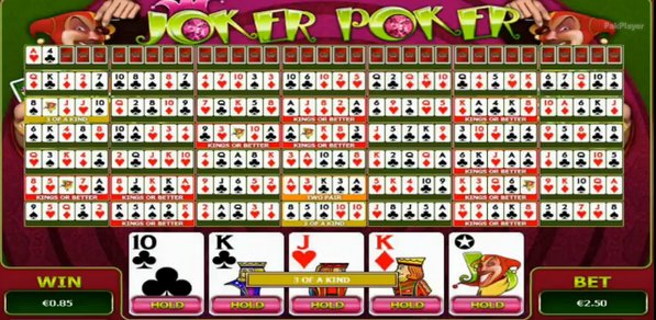 joker poker prb spelautomat