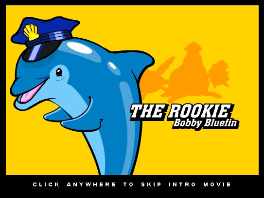 Screenshot from the Dolphin Tale slots intro