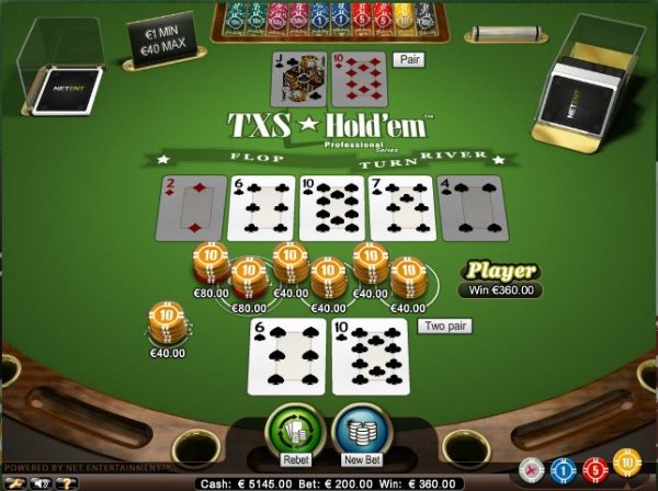 Texas Holdem by Net Entertainment