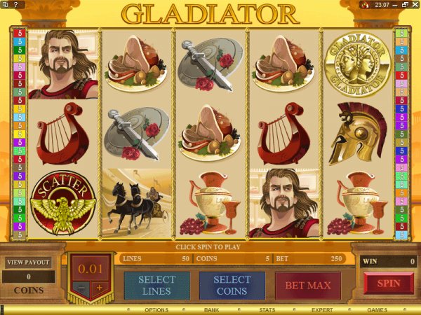 Gladiator Slots by Microgaming